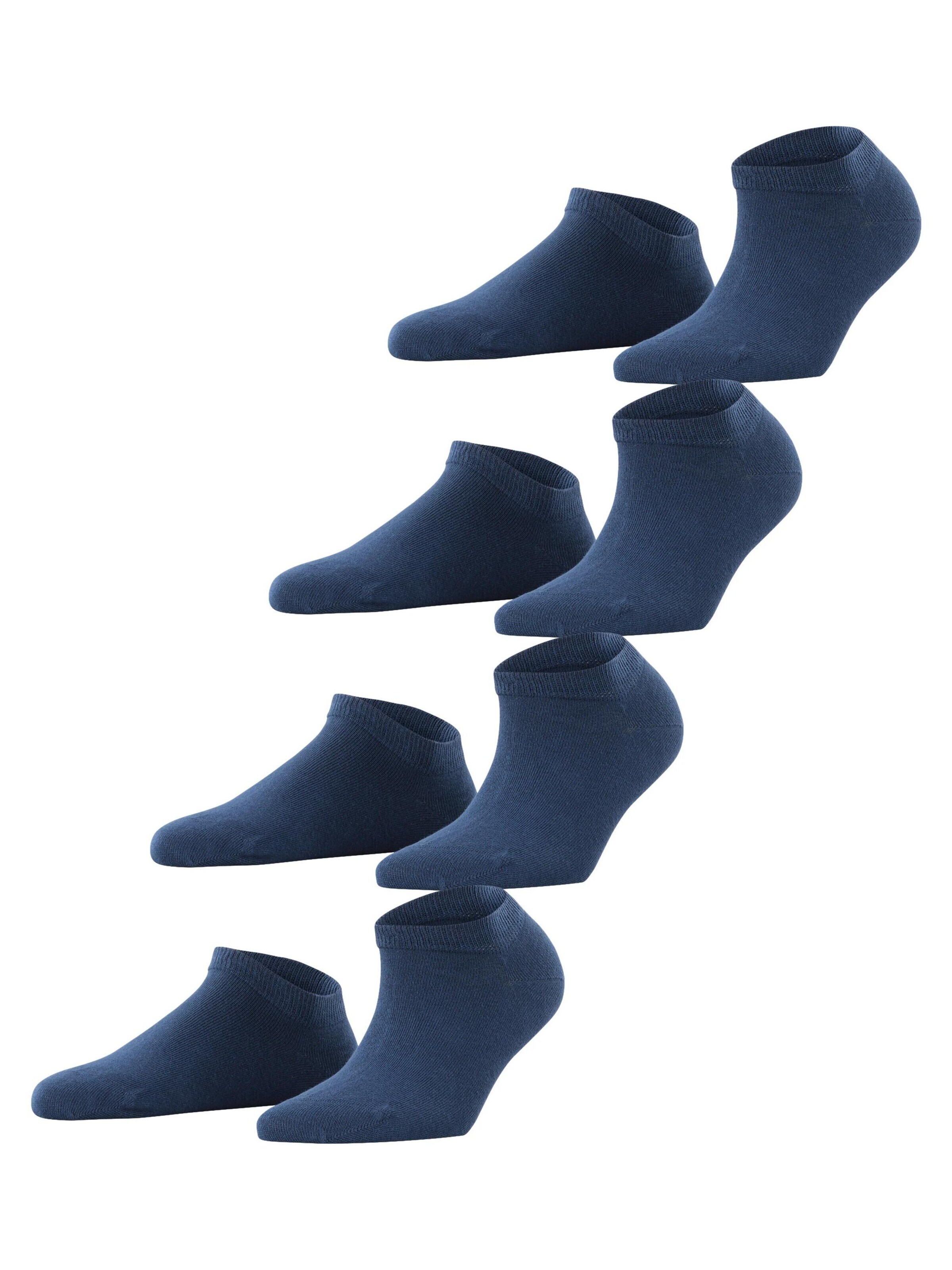 ESPRIT Socken 'Solid 4-Pack'‌‌‌‌‌‌‌‌‌‌ in Blau: Vorderseite