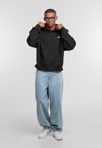DEF Sweatshirt 'Visions' in Schwarz