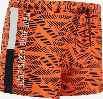 WE Fashion Swimming shorts in Orange