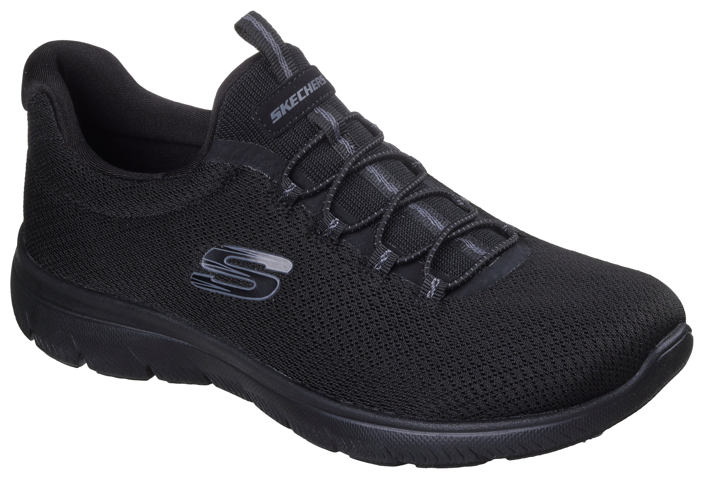 Slip on SKECHERS en noir : devant