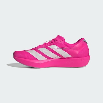 Chaussure de course 'Adizero Adios 9' ADIDAS PERFORMANCE en rose : devant