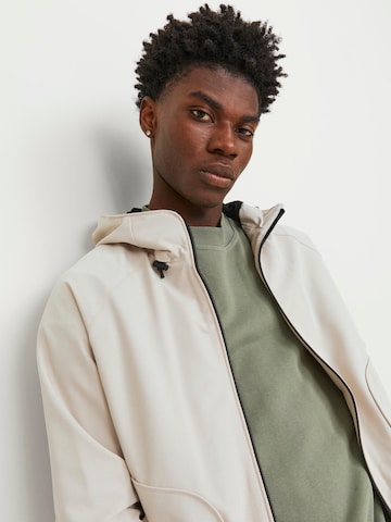 JACK & JONES Between-Season Jacket 'TRACK' in Beige