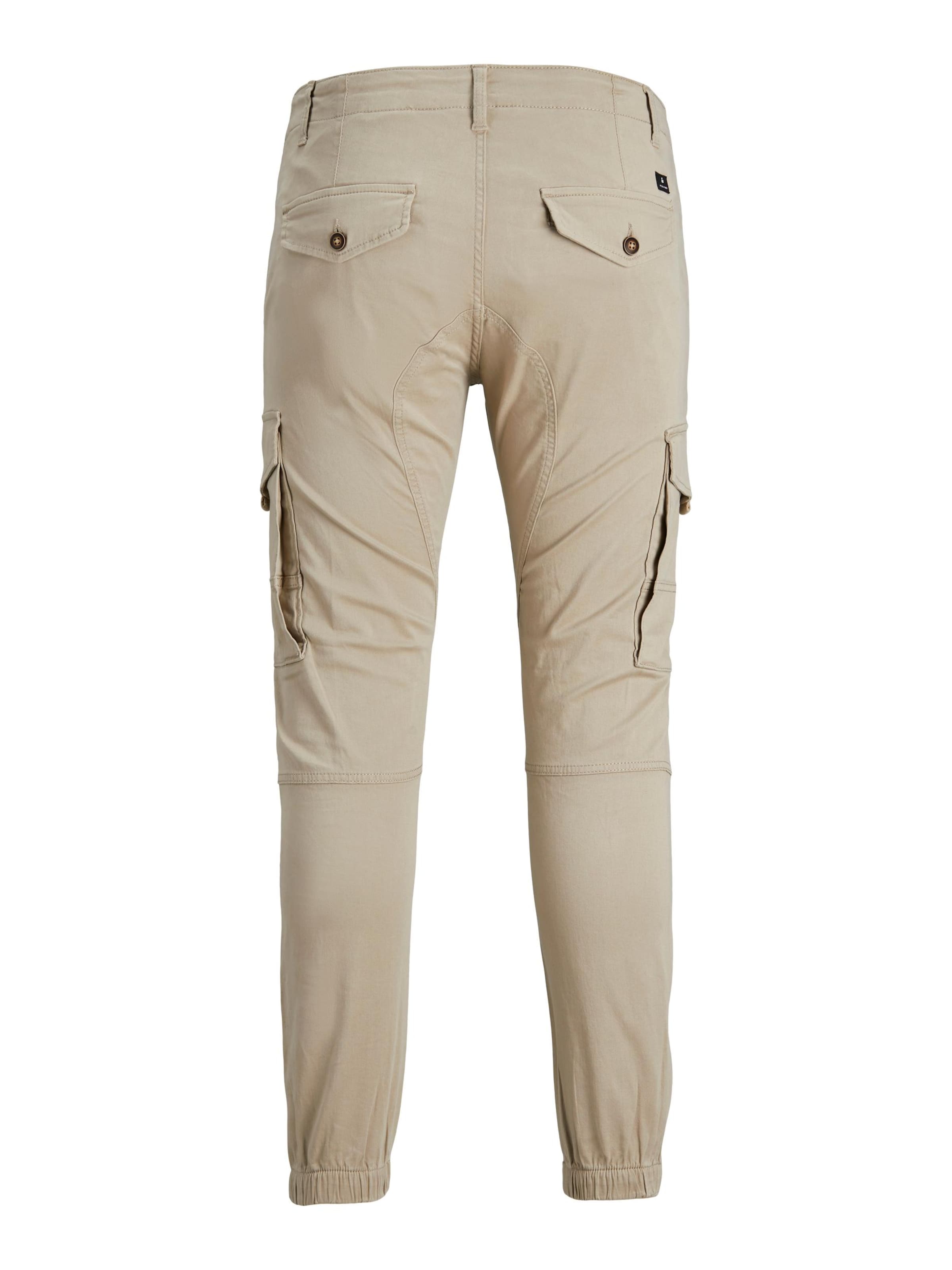 Tapered Pantaloni 'JJIPaul JJFlake' di Jack & Jones Junior in marrone