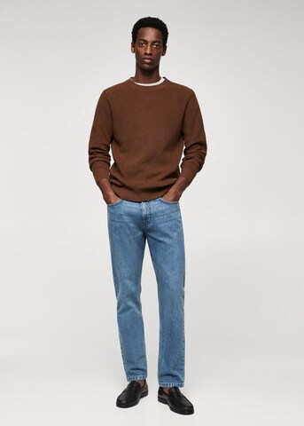 MANGO MAN Regular Jeans 'bob' in Blau