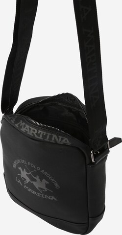 La Martina Torba na ramię 'MATHEUS' w kolorze czarny