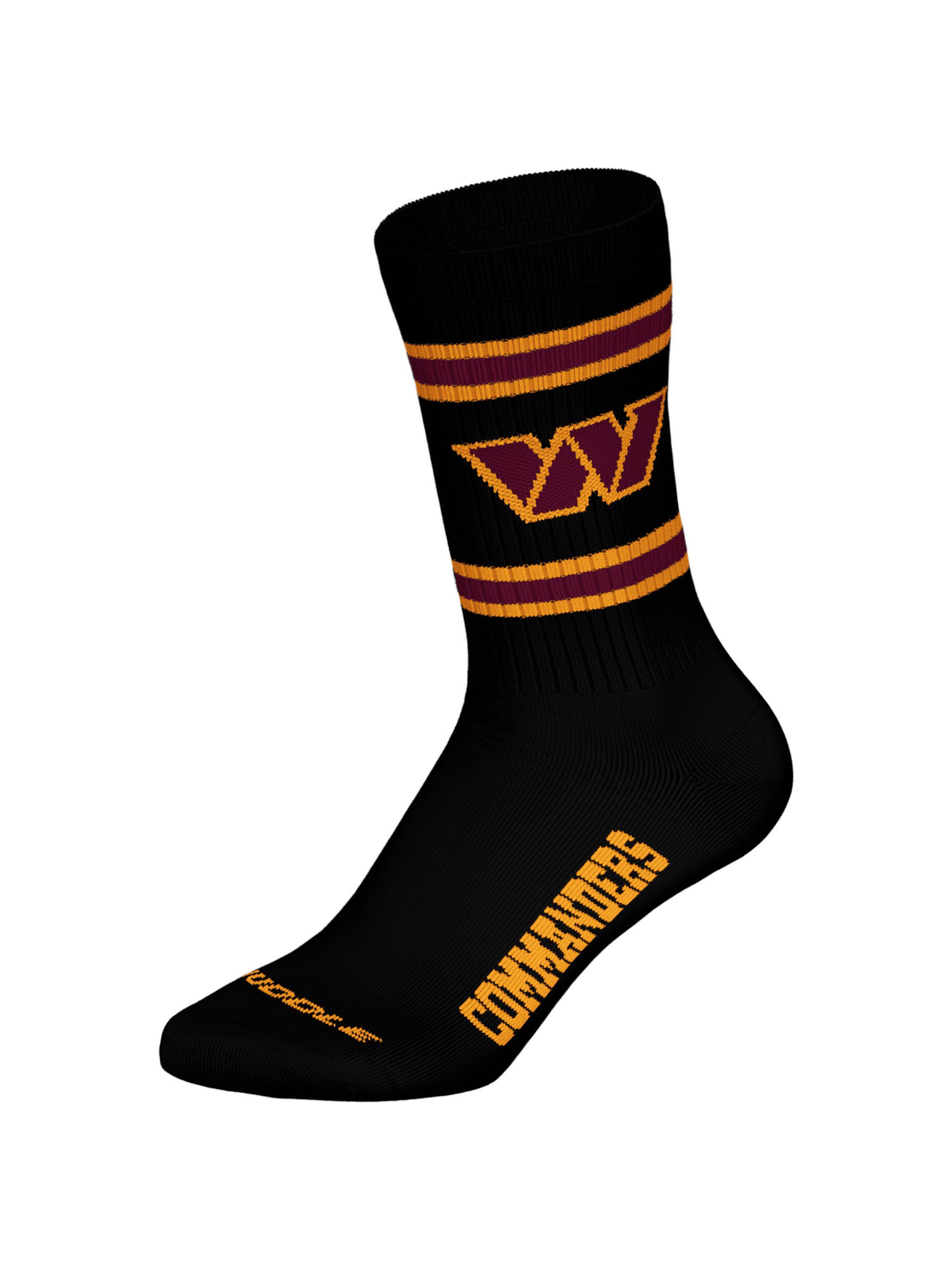 Huddle Socks ' Washington Commanders ' in Red