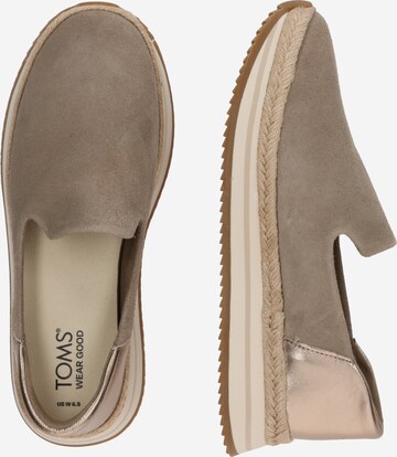 TOMS Slipper in Beige