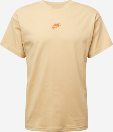 bēšs Nike Sportswear T-Krekls 'CLUB': no priekšpuses