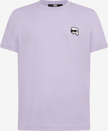 Karl Lagerfeld - Camisa em roxo: frente