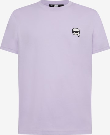 Karl Lagerfeld Shirt in Purple: front