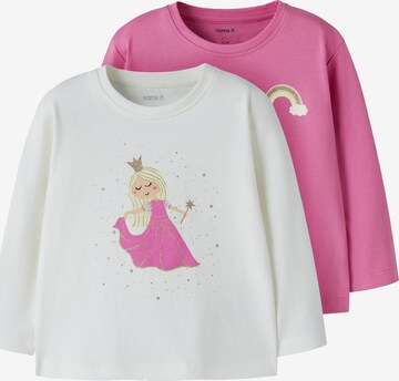 NAME IT Póló 'NMFVEEN' - fehér: elől