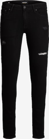 JACK & JONES - Slimfit Vaquero 'Glenn' en negro: frente