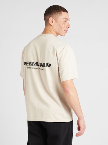 T-Shirt Pegador en beige : devant