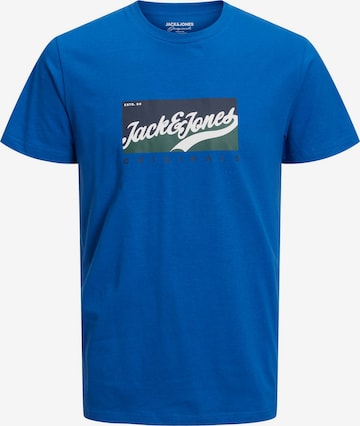 JACK & JONES - Camisa 'BECKSS' em azul: frente