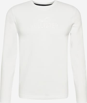 T-Shirt HOLLISTER en blanc : devant