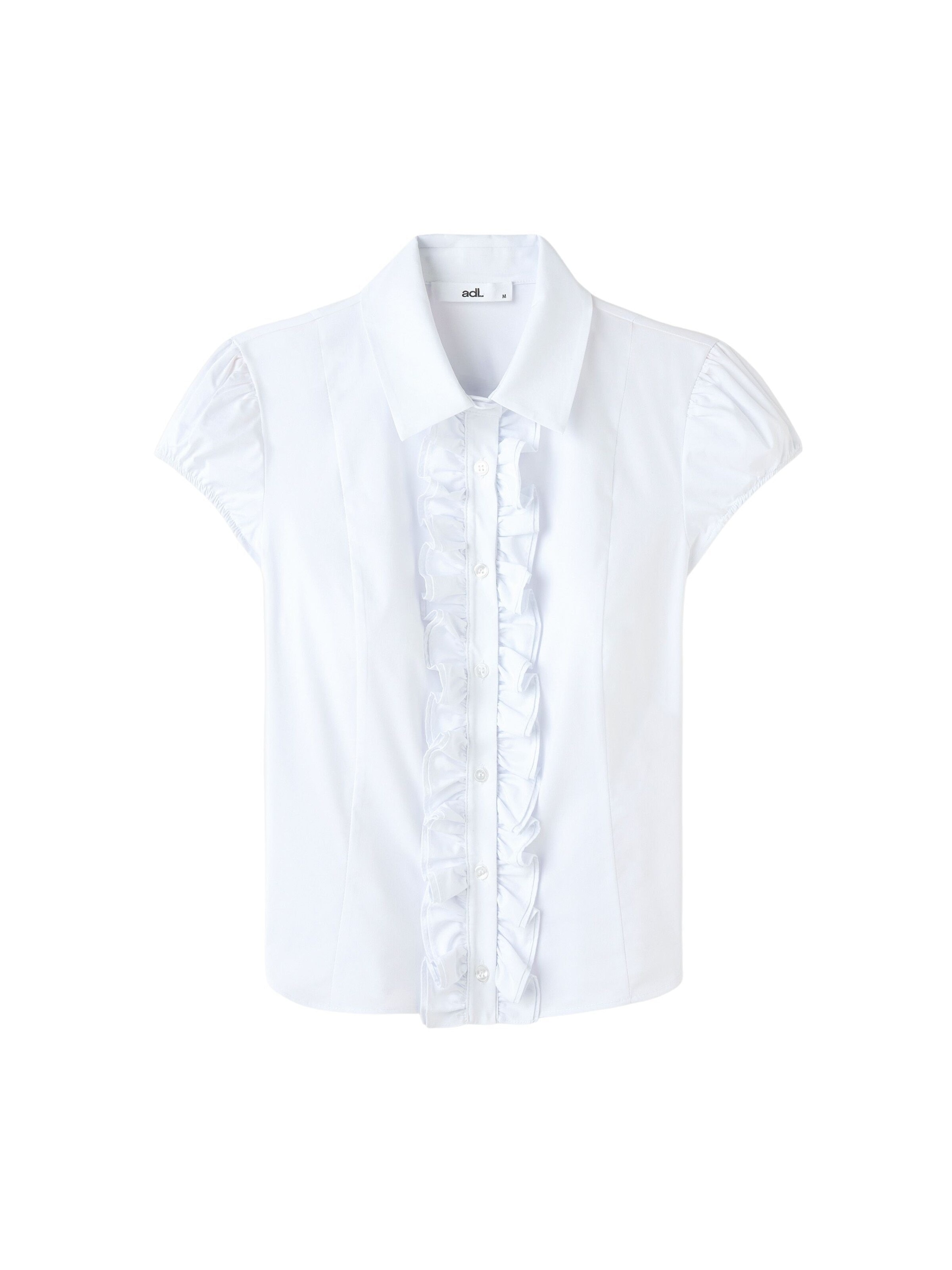 T-shirt adl en blanc : devant