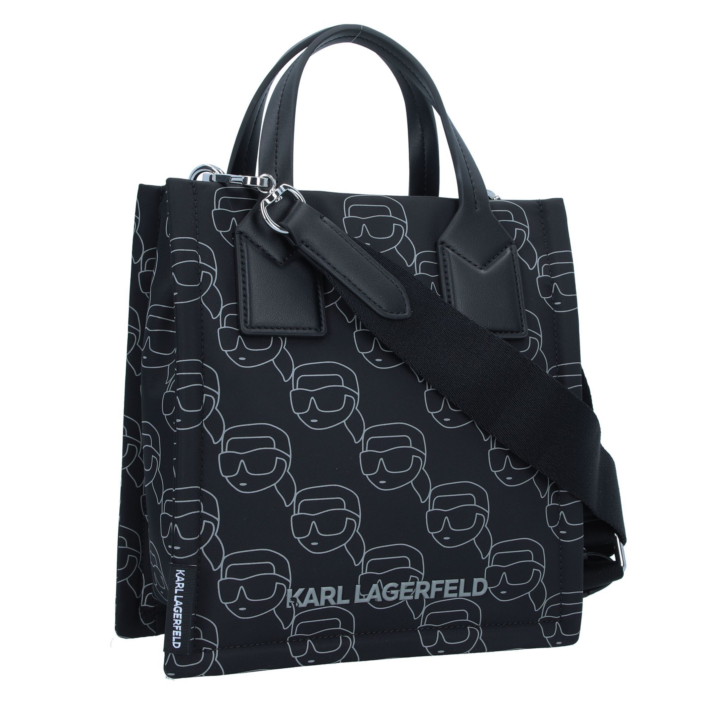 Karl Lagerfeld Shoulder bag 'Ikon' in Black