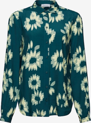 ESPRIT Blouse in Groen: voorkant