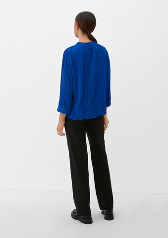 s.Oliver BLACK LABEL Blouse in Blue