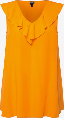 Ulla Popken Blouse in Oranje: voorkant