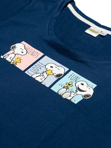 Snoopy & Die Peanuts Shorty 'Friends Cuddle Fun' in Blue