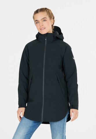 Weather Report Performance Jacket in Black: front