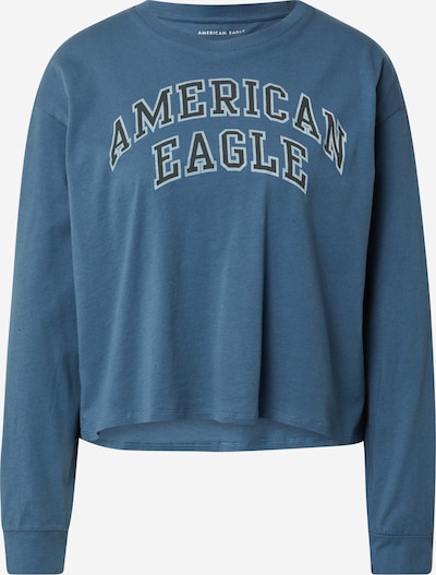 American Eagle Majica u nebesko plava / svijetloplava / crna, Pregled proizvoda
