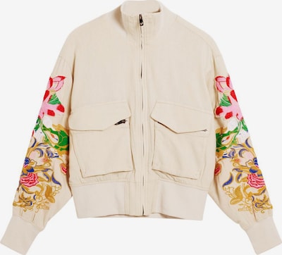 Desigual Přechodná bunda ve velikosti S - mix barev / bílá, Produkt