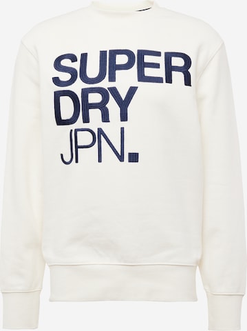 Superdry Mikina – béžová: přední strana