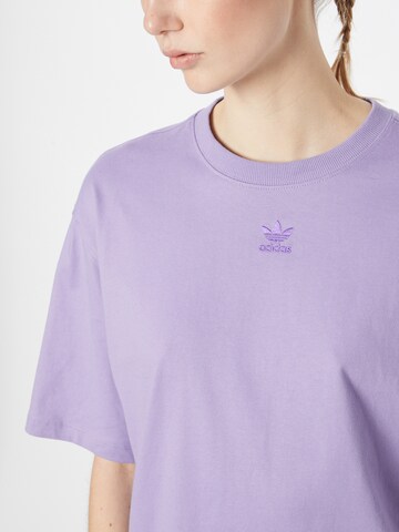 ADIDAS ORIGINALS T-Shirt 'Adicolor Essentials' in Lila