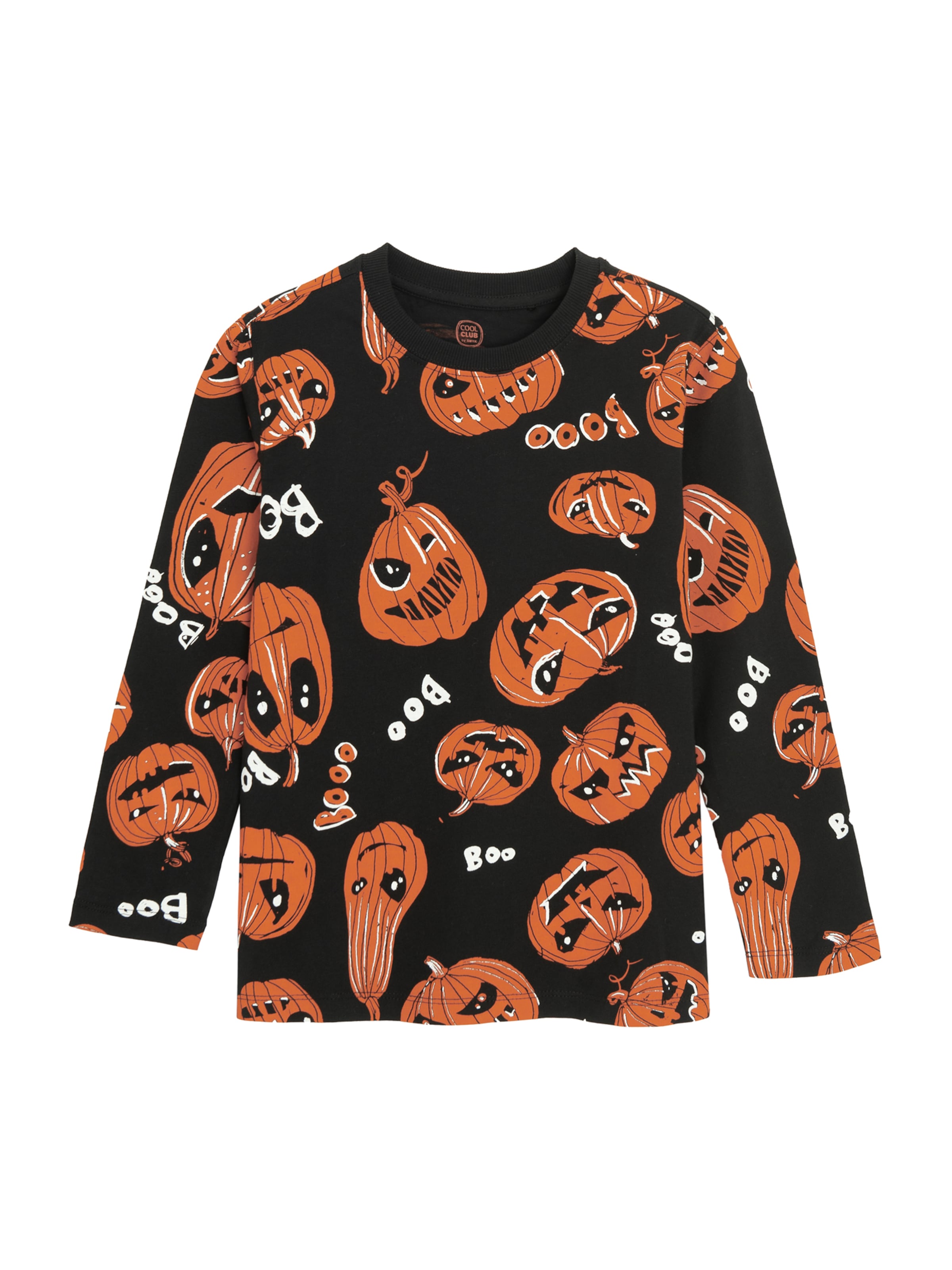 juoda Cool Club Marškinėliai: priekis