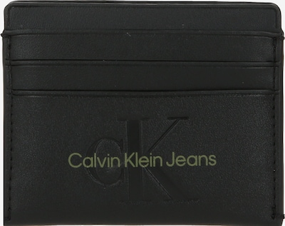 Calvin Klein Jeans Karšu maks, krāsa - haki / melns, Preces skats