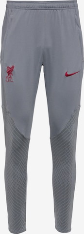 NIKE Tapered Workout Pants 'Liverpool' in Grey: front