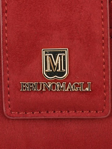 Pochette 'Pochette Sandra Bruno Magli PU Leather Zip' di Bruno Magli in rosso