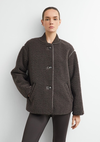 Veste mi-saison COMMA en marron : devant