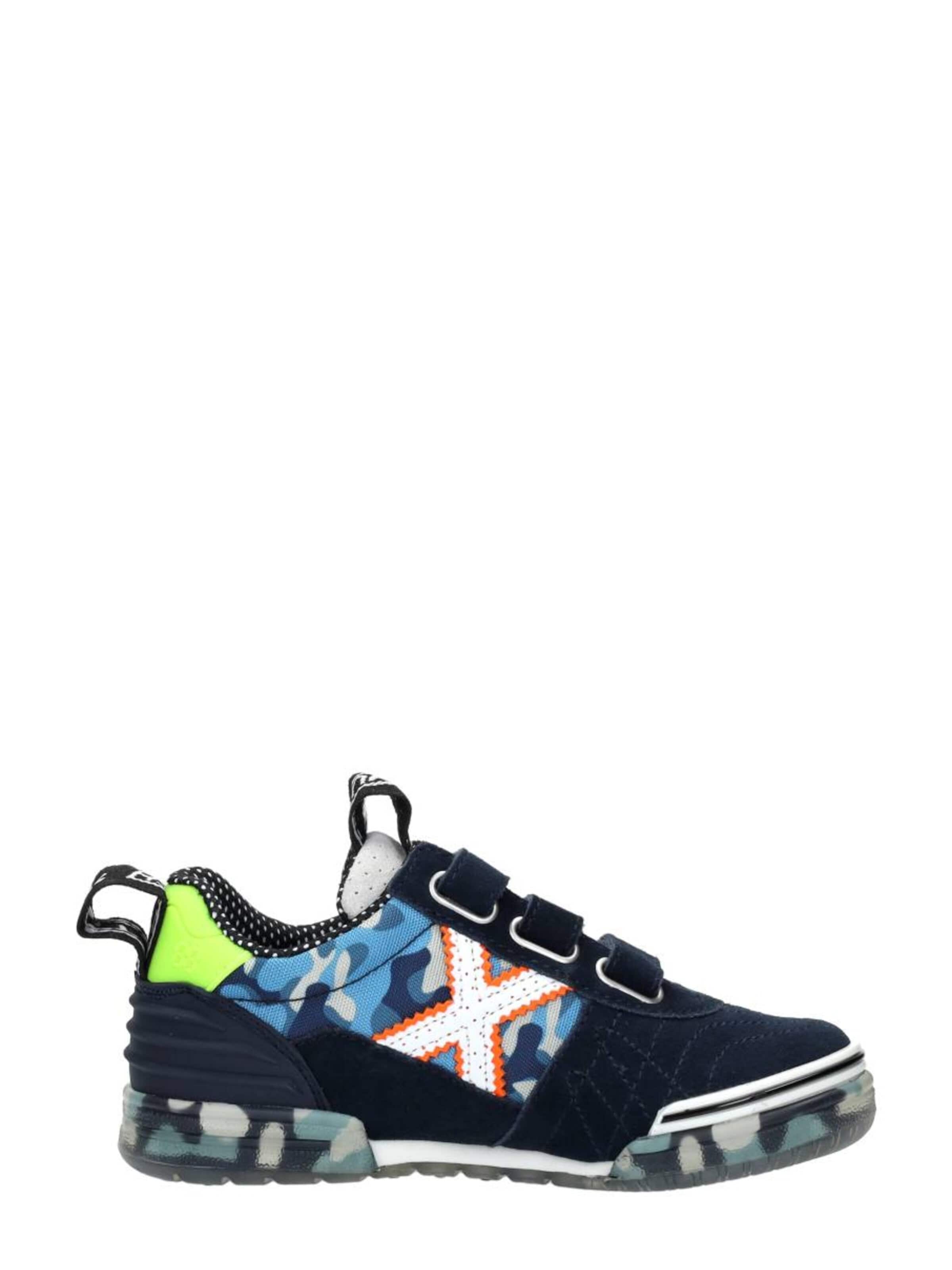 MUNICH Sneakers 'Klittenband Laag' in Blauw