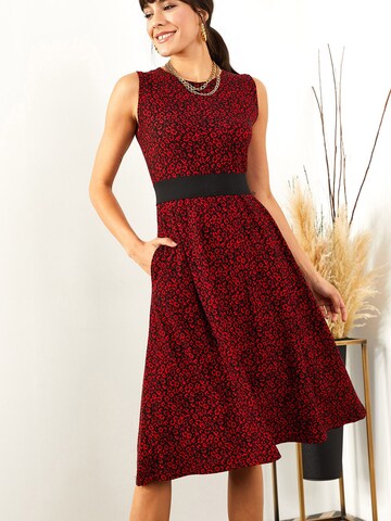 olalook - Vestido en rojo: frente