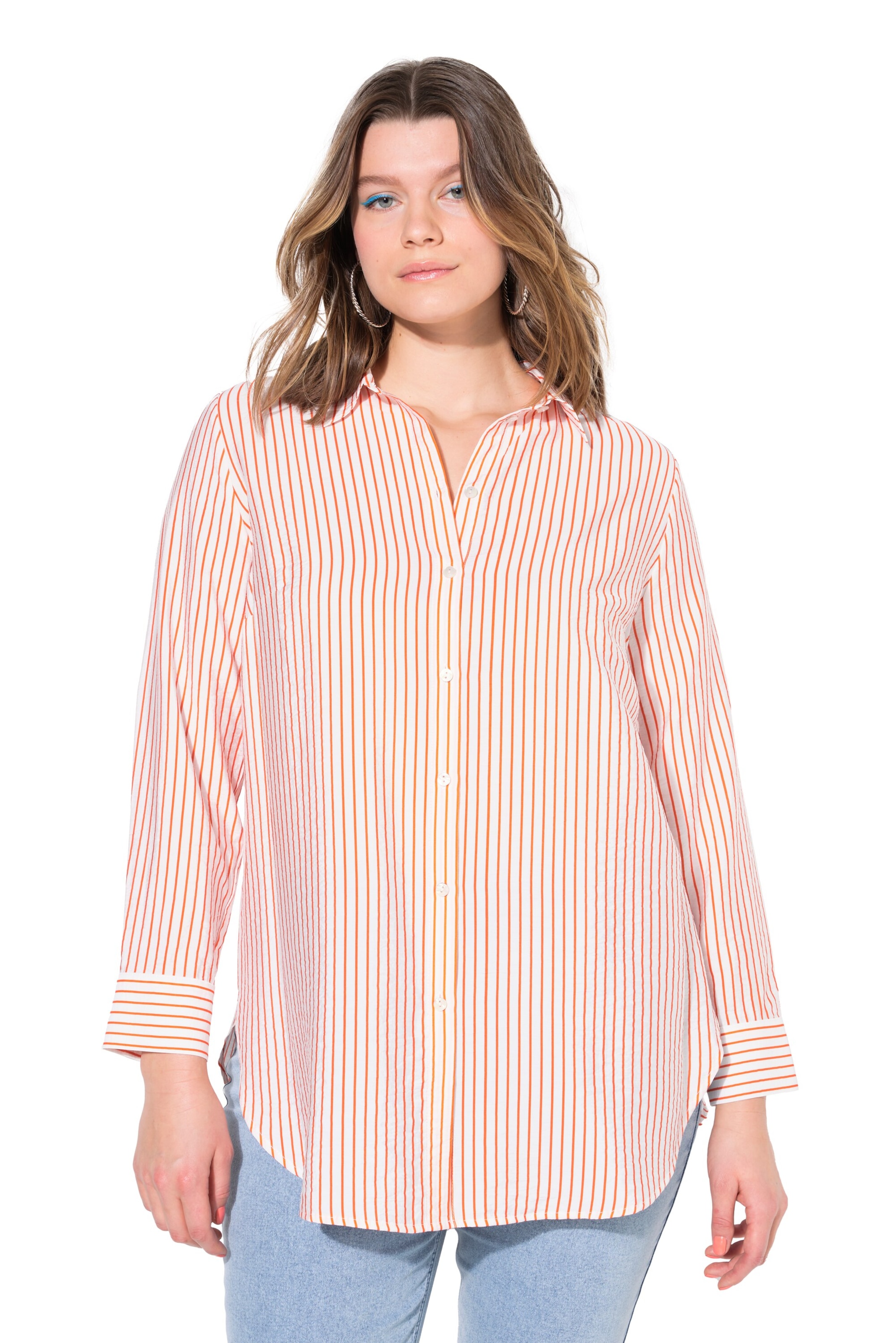 Studio Untold Bluse in Orange: Vorderseite