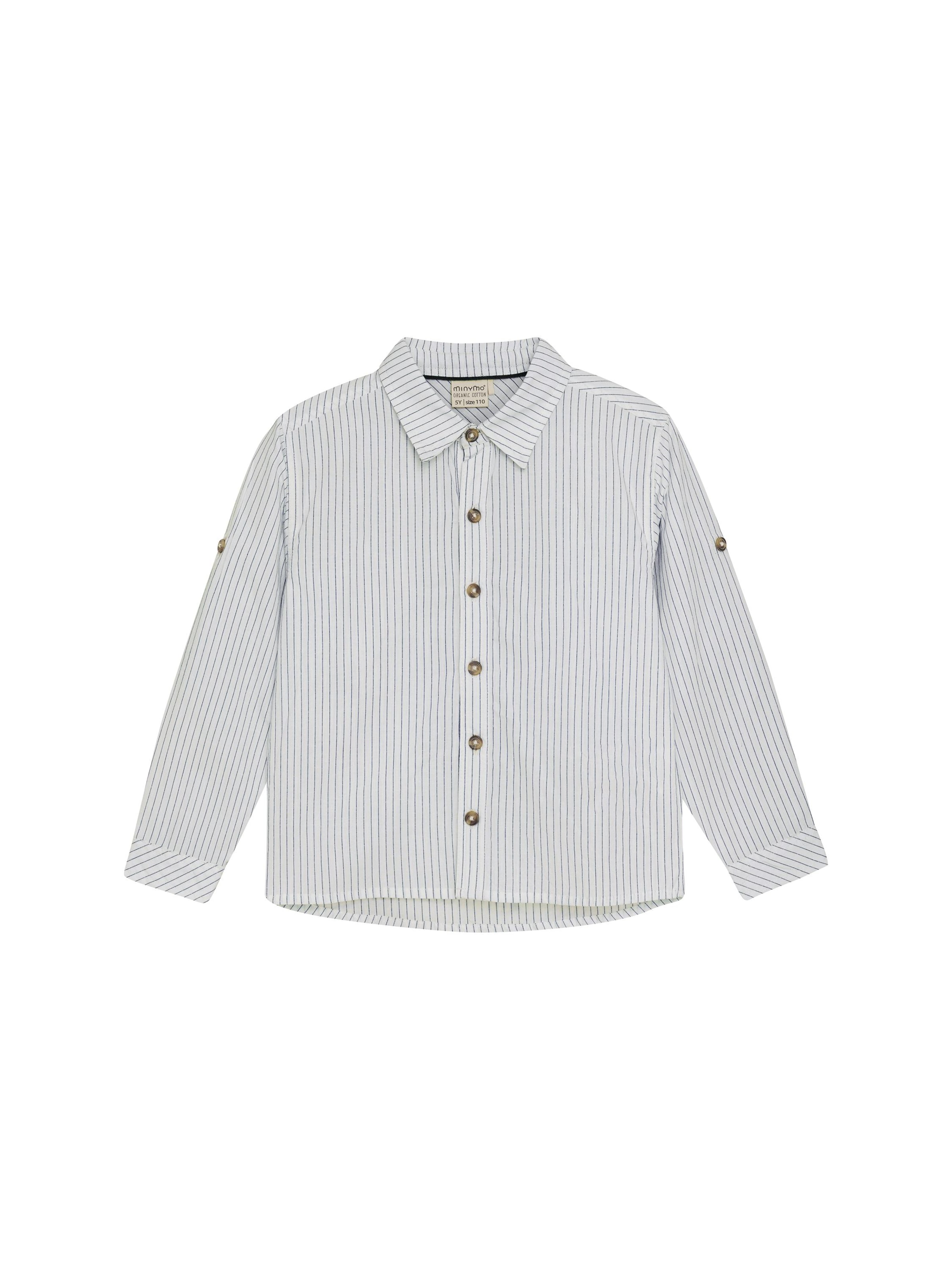 MINYMO Regular fit Overhemd in Wit: voorkant