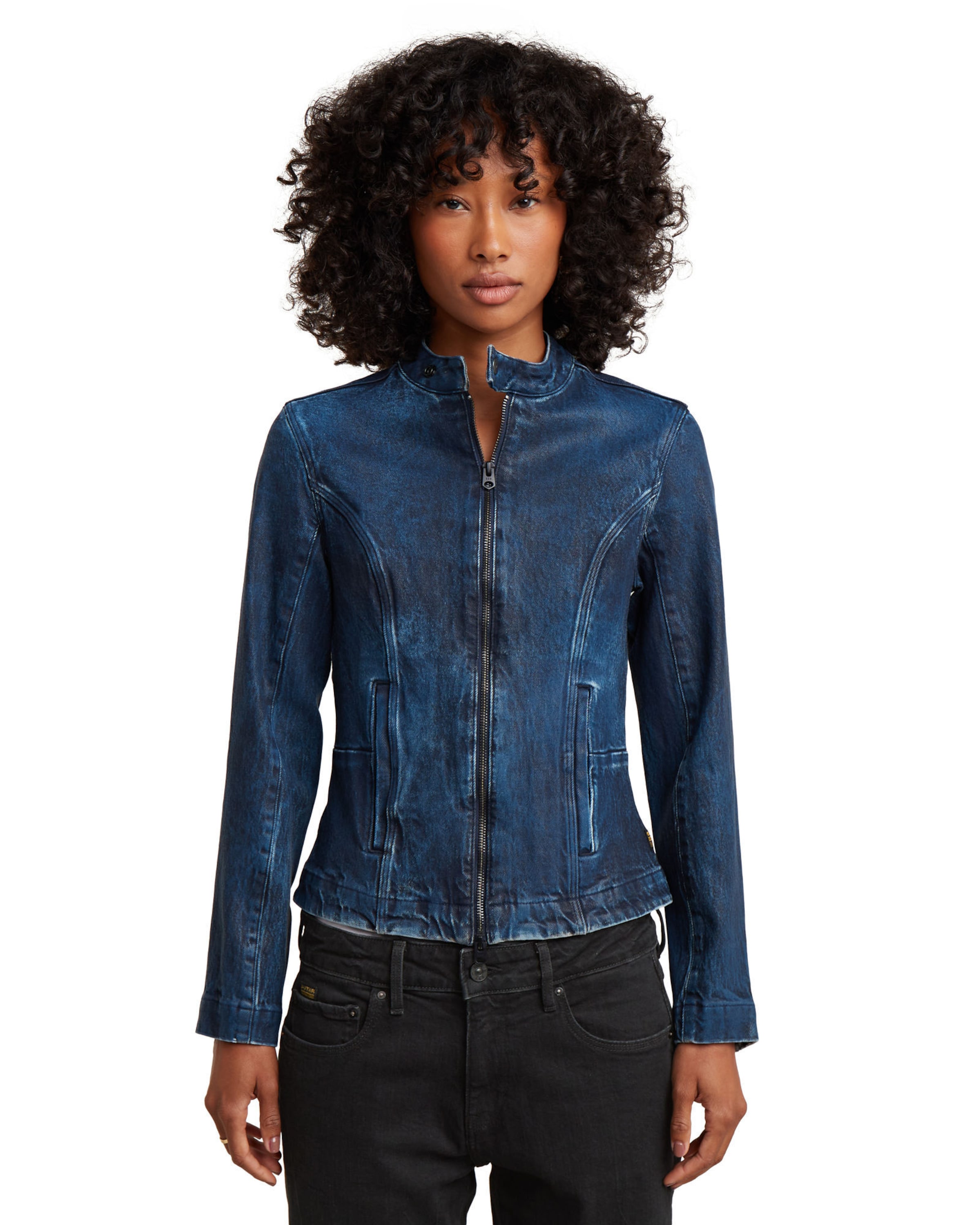 G-STAR Between-season jacket in Blue: front