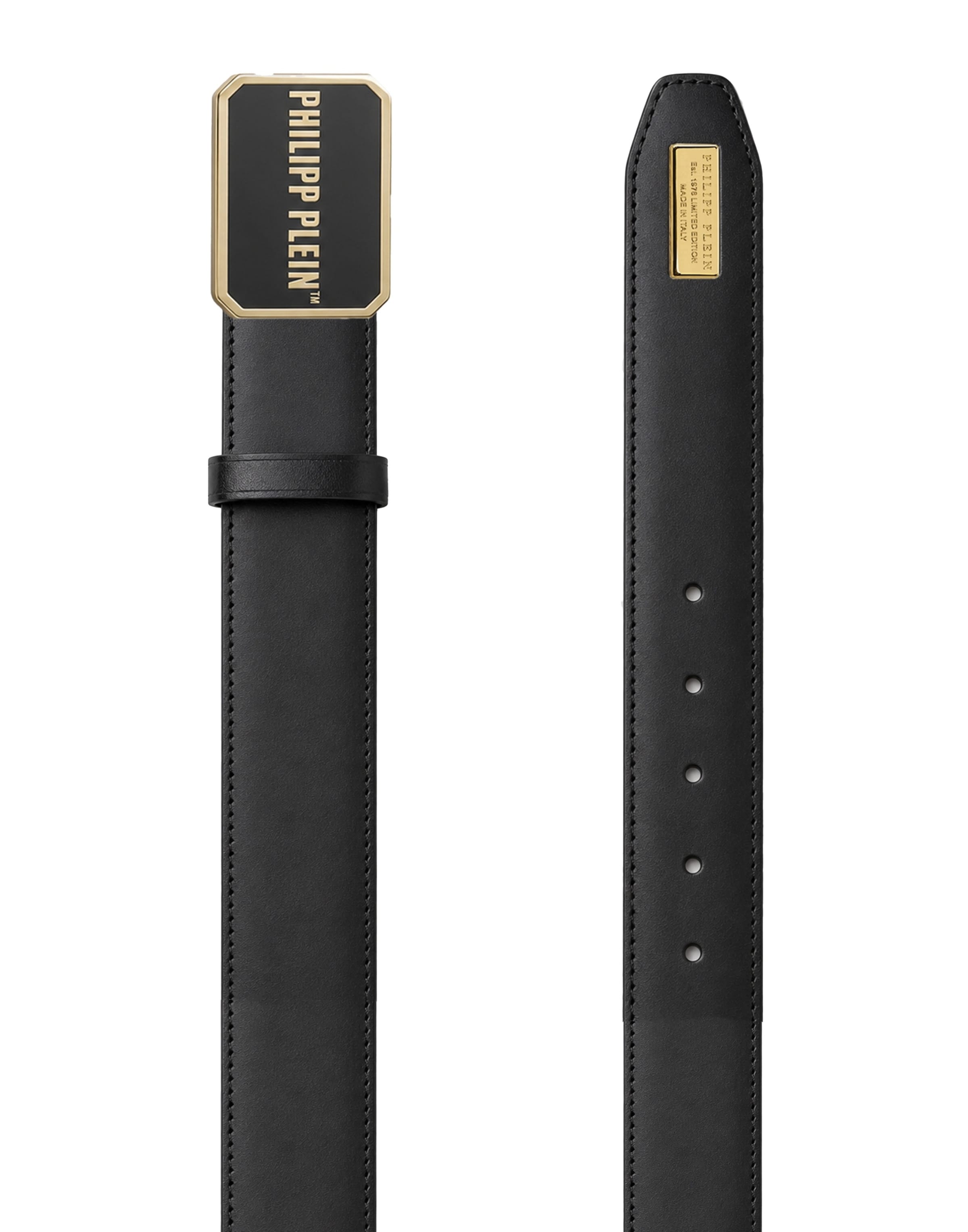 Philipp Plein - Cinturón 'Philipp Plein Tm' en negro