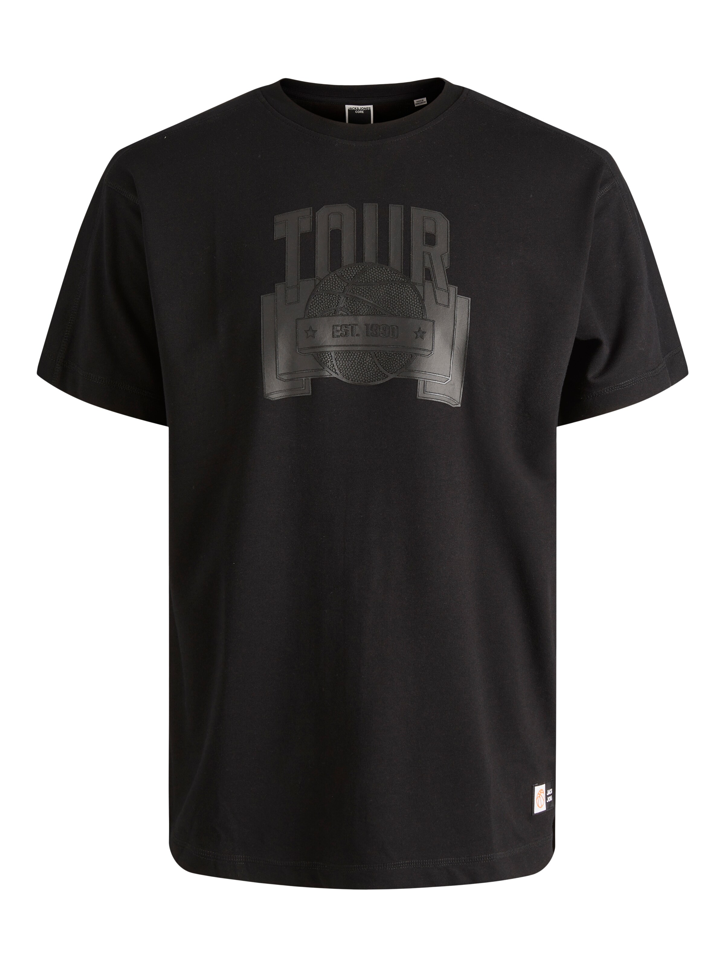 Kinder Kids (Gr. 92-140) Jack & Jones Junior T-Shirt 'Ball' in Schwarz - CQ27095 Kinder Kids (Gr. 92-140) Jack & Jones Junior T-Shirt 'Ball' in Schwarz - CQ27095