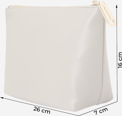 Geantă de cosmetice 'BEAUTIES' Valentino Bags pe auriu / gri deschis, Vizualizare produs