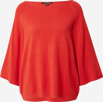 Pull-over COMMA en rouge : devant