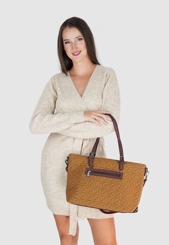 HARPA Shopper 'CHAMP' in Braun: Vorderseite