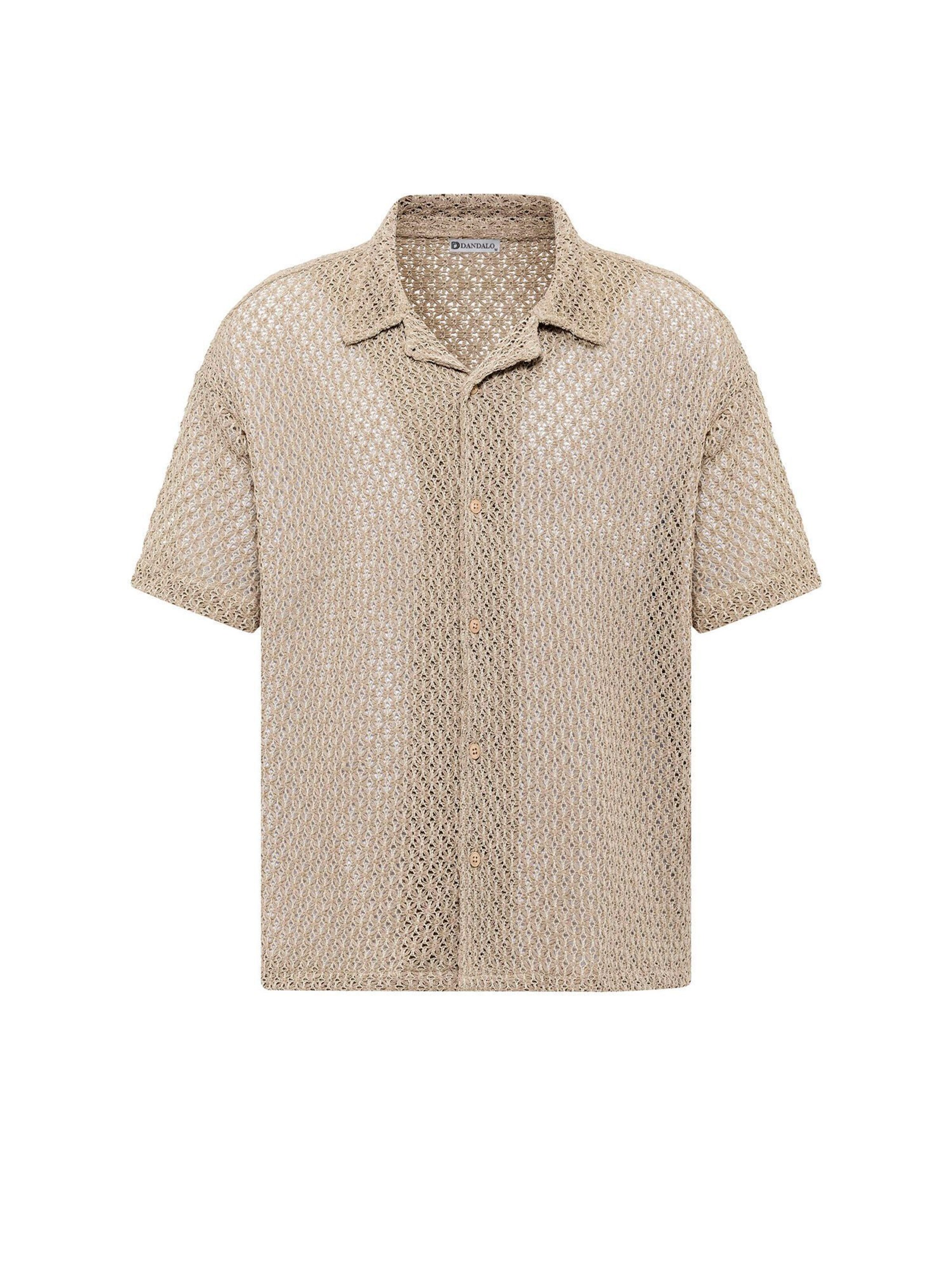 T-Shirt Dandalo en beige : devant