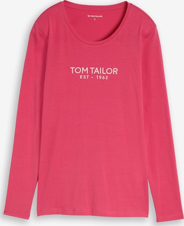 TOM TAILOR - Camiseta en rojo: frente