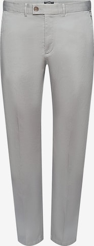 Pantalon chino ESPRIT en gris : devant