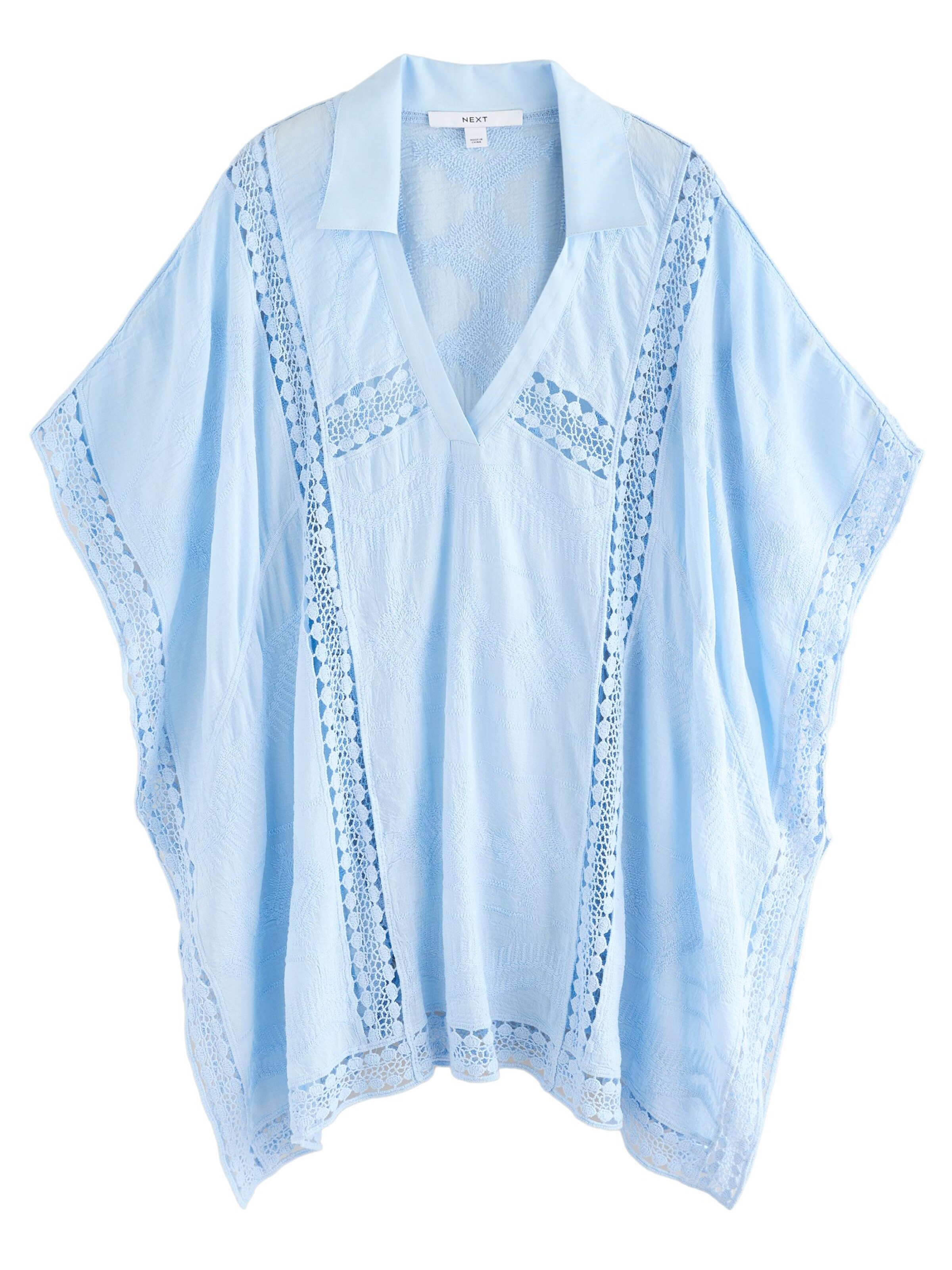 Next Blouse in Blue: front