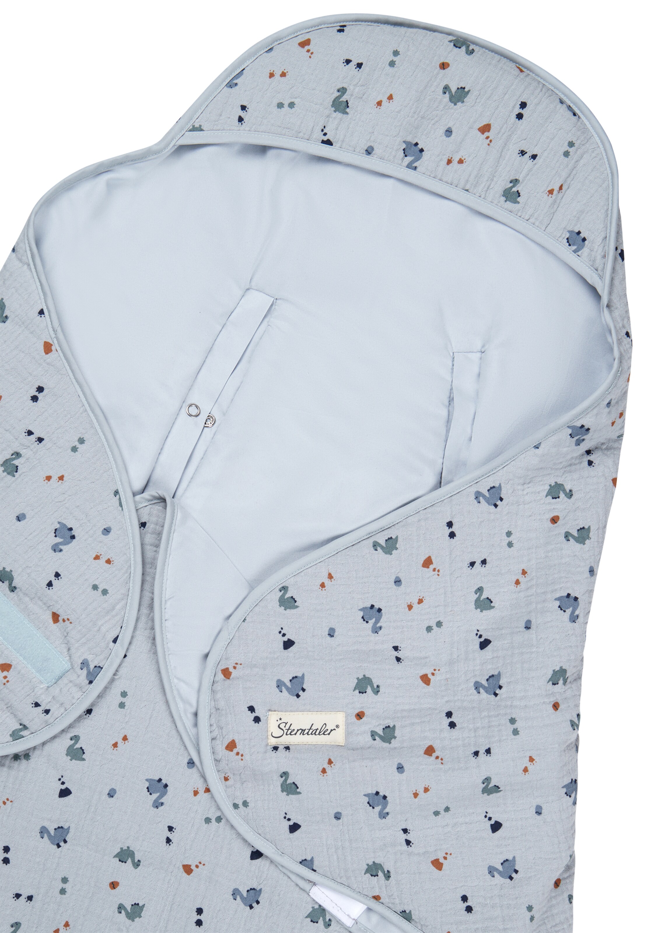 STERNTALER Baby Blanket 'DINO' in Blue
